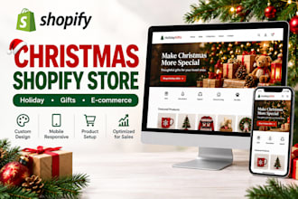 build a christmas shopify store for holiday sales and gifts