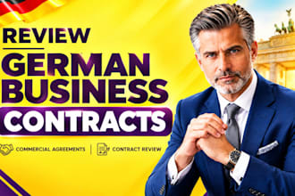 review german business contracts and commercial agreement