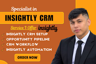 setup insightly crm insightly opportunity pipeline insightly crm workflow