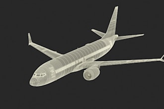 craft 3d aerospace, airplane, helicopter, drone, military fighter jet, aircraft