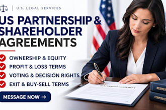 us partnership agreement, shareholder agreement and business agreement