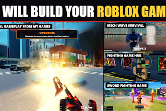 create you a roblox game