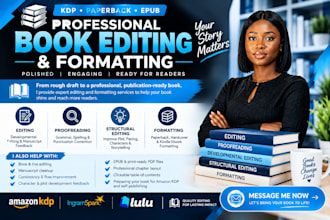 do book editing proofreading developmental editing structure for business book