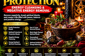 cast strong family protection spell hex curse removal energy healing black magic