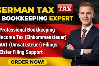 do german bookkeeping using lexware office, lexoffice, sevdesk datev and vat tax