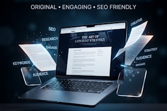 write engaging and informative blog posts and articles