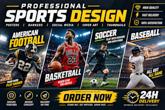 do professional movie poster, film poster, game poster, sports poster design