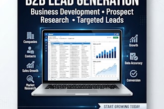 do business development, lead generation and prospect research
