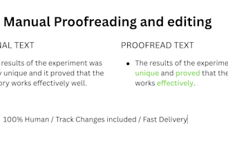 proofread and translate texts