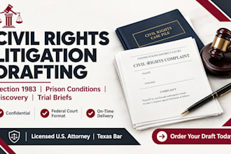 draft an inmate section 1983 civil rights complaint for federal court