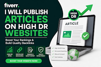 publish articals on high da dr sites