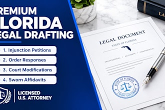 format florida family court affidavits and declarations