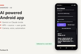 build an ai powered android app with gemini or claude