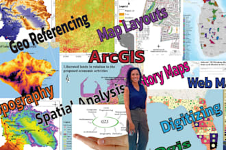 create professional gis maps and spatial analysis in arcgis pro and qgis