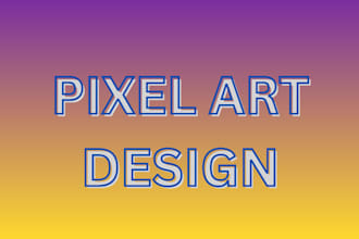 do pixel art illustration pixel animation
