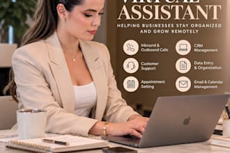 provide professional bilingual virtual assistant