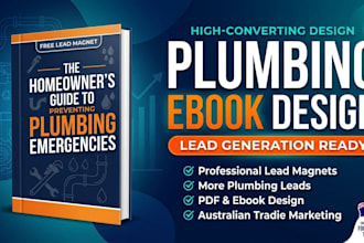 design plumbing ebook lead magnet for australian lead generation