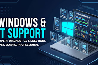 troubleshoot and fix windows laptop and PC issues remotely