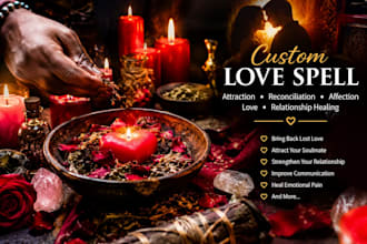 cast a powerful custom love spell