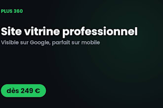 create a professional business website for your company