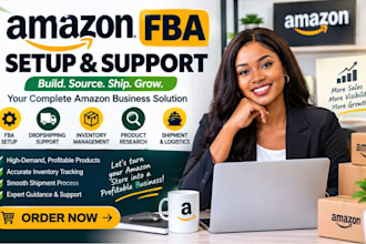 amazon fba setup dropshipping inventory management product research shipment