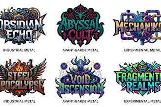 do experimental metal industrial avant garde metal logo