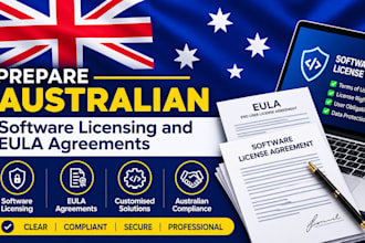 prepare australian software licensing and eula agreements