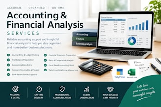 provide accounting and financial analysis services