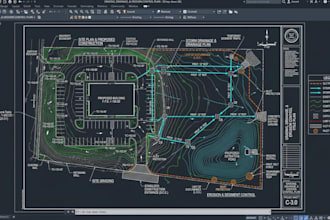 design storm drainage, site plan, drainage plan, erosion plan, site grading plan