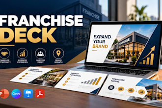 design franchise sales, opportunity and business expansion deck design