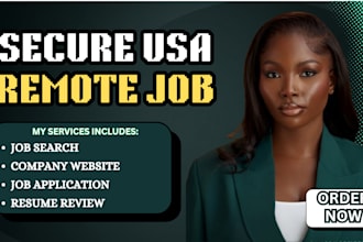 search and apply usa remote jobs, job application, job search reverse recruiter
