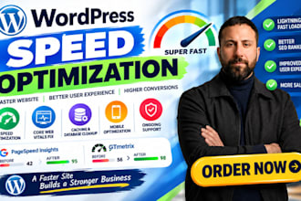 optimize wordpress website speed, fix page speed and core web vitals