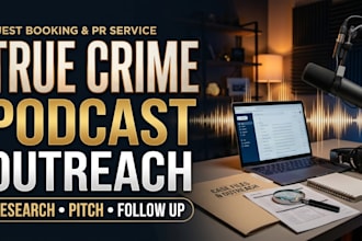 do targeted true crime podcast outreach for your guest appearance