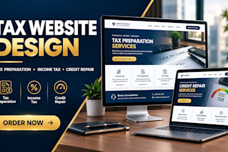 setup tax website income tax website credit repair tax preparation website