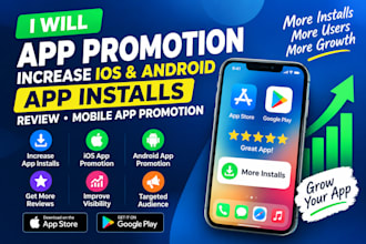 app promotion increase IOS and android app