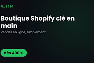 build a professional shopify store for your business