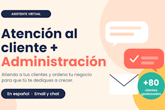 atender a tus clientes y gestionar tus tareas administrativas en español