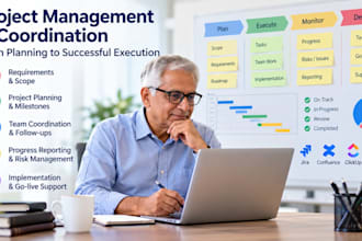 manage your project, analyze requirements and improve business processes
