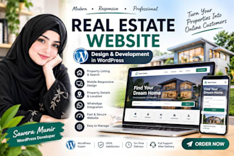 create your real estate website