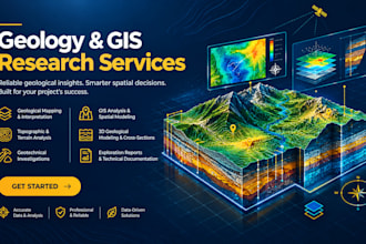 do geology research, gis mapping and geotechnical reports