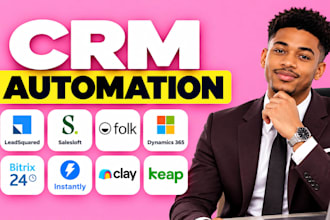 crm automation leadsquard salesloft folk mircosoft dynamics britrix24 instantly