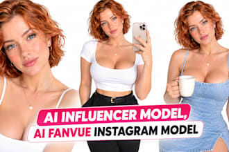 do ai influencer lora for onlyfans fanvue,instagram ai model ai image,ai ugc