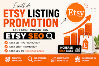 do etsy listing promotion etsy shop promotion etsy SEO to increase etsy sales