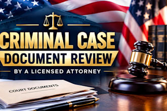 review your alabama criminal case documents as a licensed attorney