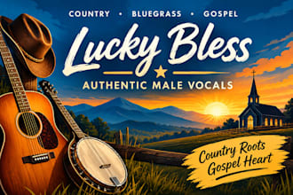 sing country bluegrass gospel male singer and vocalist