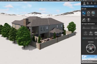 design 2d and 3d structural framing designs using structural studio