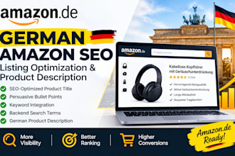 do german amazon seo, listing optimization, germany product listing description
