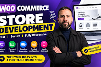 build a woocommerce ecommerce website and online store for your business