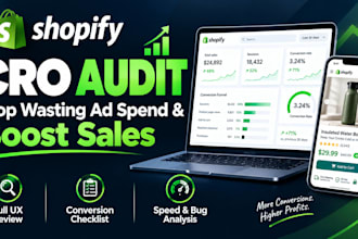 do shopify cro audit to boost sales conversion rate optimization