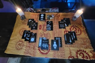 do an intuitive shadow work tarot reading with video